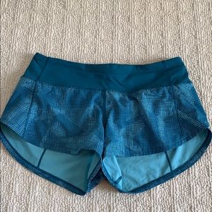 Lululemon Speed shorts